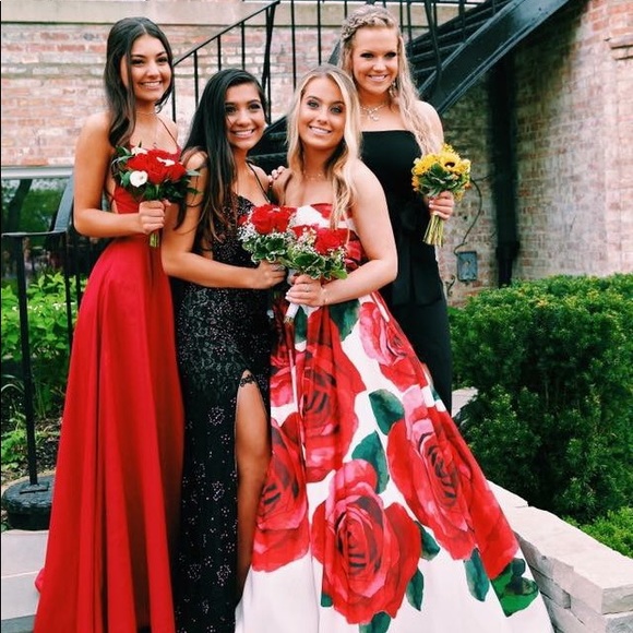 Sherri hill rose dress - Picture 4 of 6